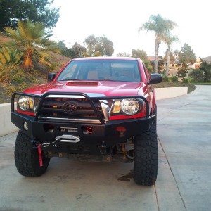 Bumper + winch