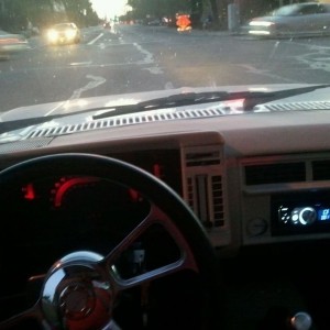 Mini truckin it.