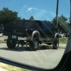 Saw him just pull on in covering two spaces