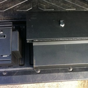 Got some security for the truck today - a Tuffy bed box and a console vault