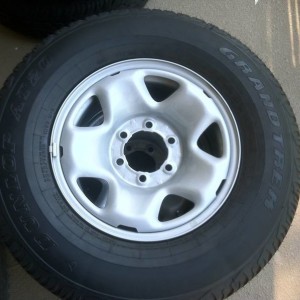 Stock tires and wheels