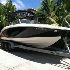 Getting the boat prepped for 8 days at lake Powell!!! :D!