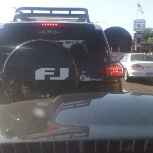 Retro emblem on FJ :cool: