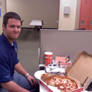 Cmack brought Pizza to start the shift...WIN!!