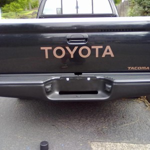 Plasti-Dipped bumper