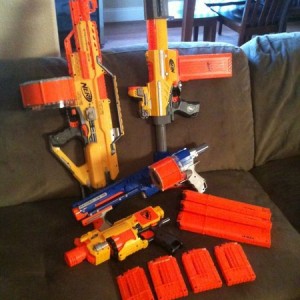 Time to NERF war with the nephews. :D