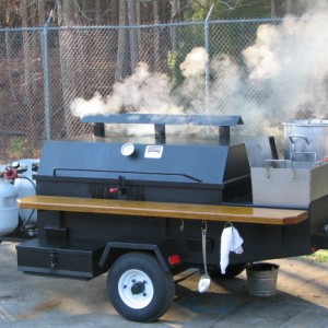 Small Pig Cooker Smoking