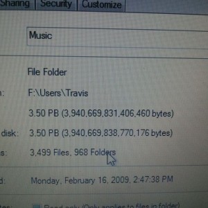 Petabyte holy shit balls