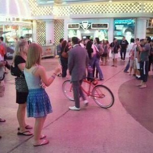 Somebody stole my bike! Dotty!