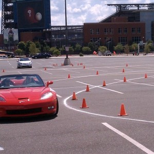 Someone else. I drove the yellow one.