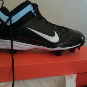 New cleats for softball....not homo.