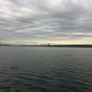 Seattle from the MV Kitsap