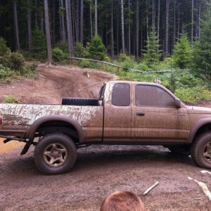 Mudded up good!