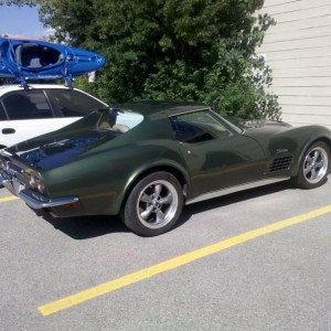 My dream car. '72 Corvette Stingray 454