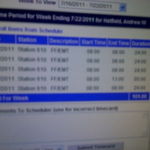 101 hours this week. Money money money.