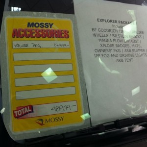 $49,000 for an FJ. Lulz Explorer Package