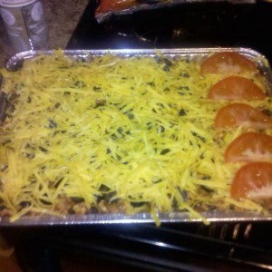 Quesadilla casserole yum!! ....man I'm gonna be a damn good wife somed