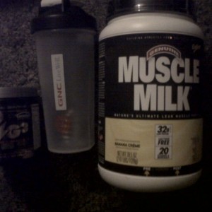 Supplies to hit the gym
