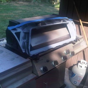 There is a grill on my grill :rolleyes: