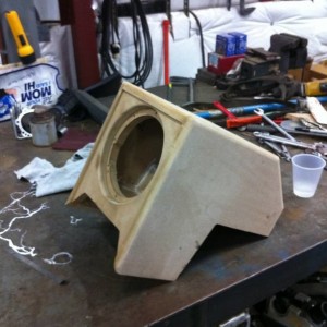 09+ 8" sub enclosure
