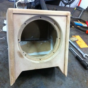 09+ 8" sub enclosure