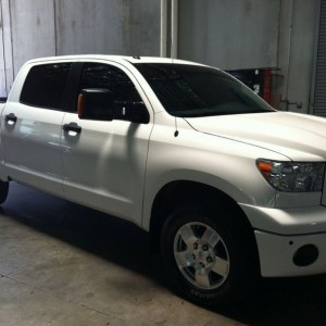 Got her all cleaned up