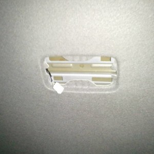 overhead dvd install