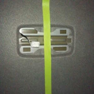 overhead dvd install