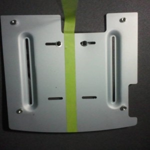 overhead dvd install