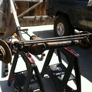 Solid axle for 88