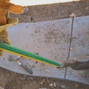 Freakin shovel!!! X(