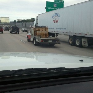 Chopped uhaul truck