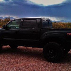 Lift, wheels, tires, and decals