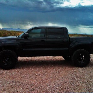 Lift, wheels, tires, and decals