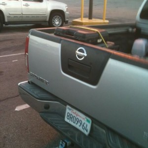 Not very smart leaving tools out in the open like that. Judging by his choi