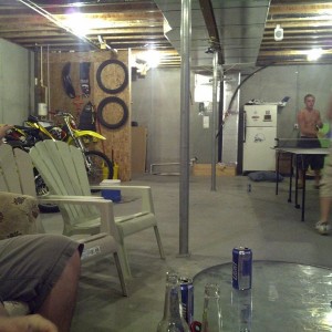 coolest basement ever. Nuff said.