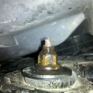 Damn bilsteins! They don't wanna leave my truck!