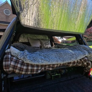 Camper shell day shot