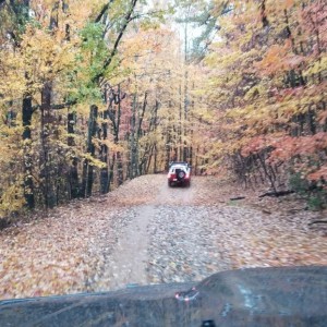 Entering the trail
