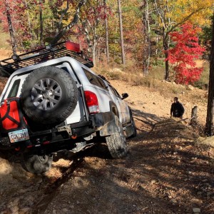 Coming off Shotgun trail