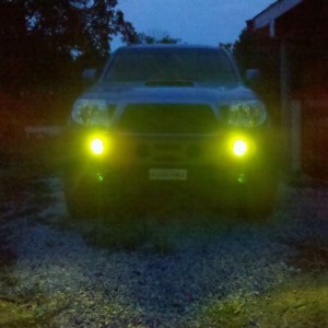 Piaa 510s converted 3k hids and foglight anytime mod done