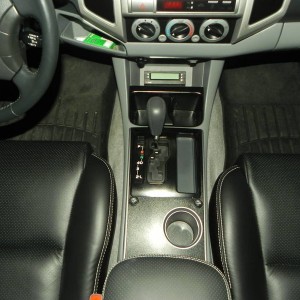 Painted shifter console