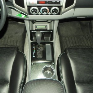 Painted shifter console