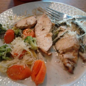 And this is what I get because I can't eat pasta