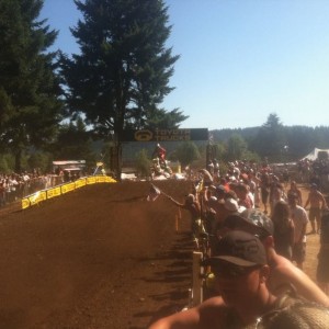 Shot I got of Trey canard at washougal right before he piled up right infro