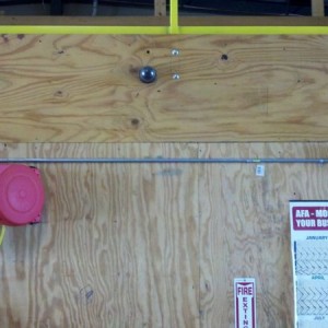 The perk of putting in security cams is you get to take 1 that doesn't