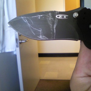 I now no longer thing black coated blades are cool. Even if its supposted t