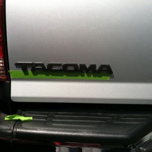 Washed and put a new badge on the tail gate