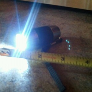 Little led flashlight from Marlboro