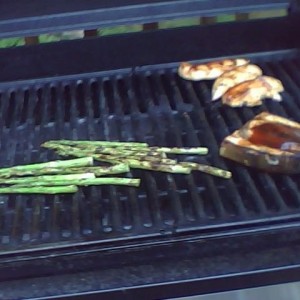 Chicken for wifey, swordfish for me.